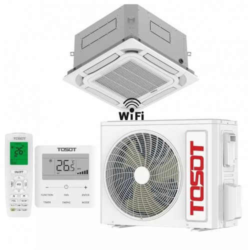 Кассетный кондиционер TOSOT TUD100T1/A-S/TUD100W1/NhA-X+TF06